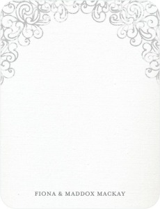 Thank You Cards; $1.09 http://www.weddingpaperdivas.com/product/15233/signature_white_thank_you_cards_dazzling_lace.html#color/01/trim/4